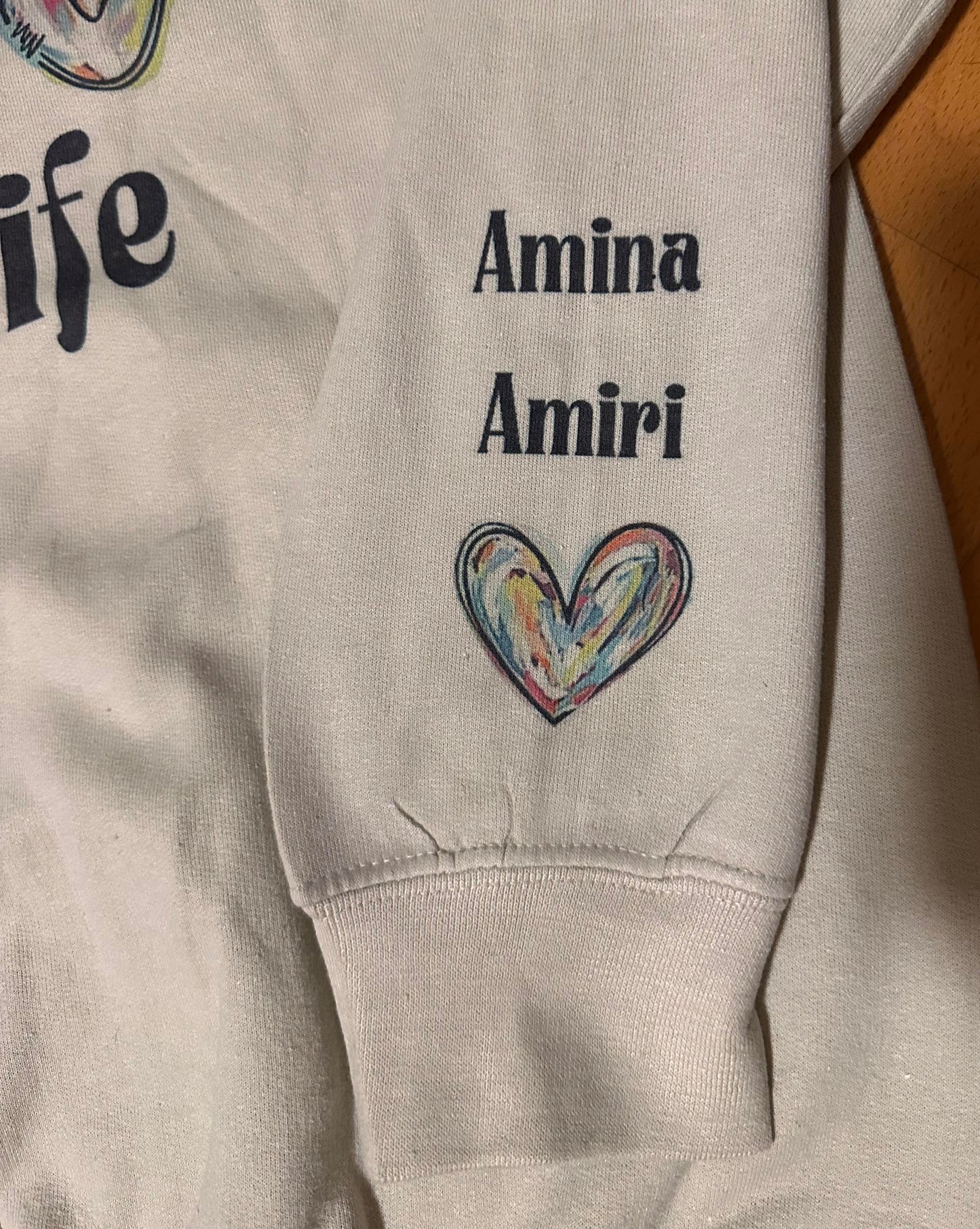 Custom Love Name Shirt