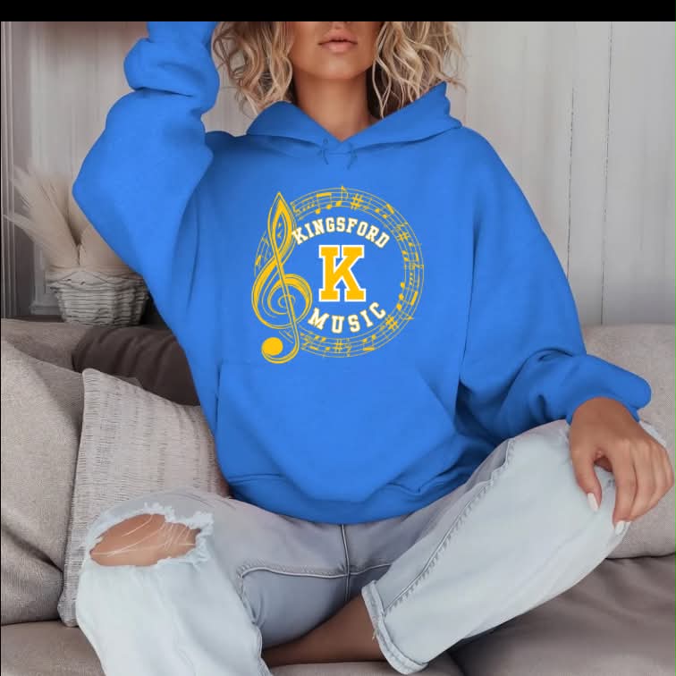 Kingsford Music T-Shirt, Crewneck & Hoodie