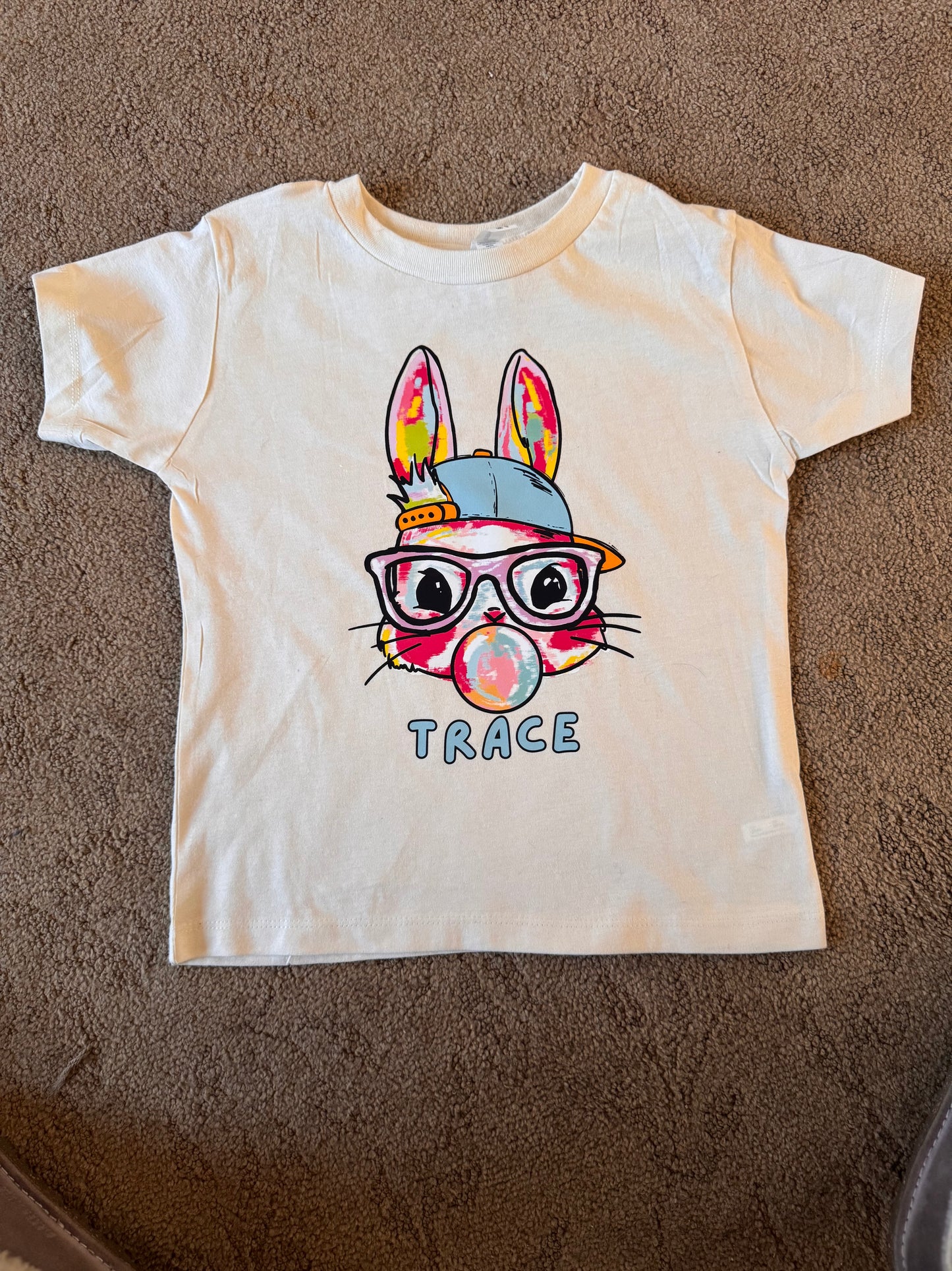 Personalized Easter Bunny Shirt for Kids – Custom Name Tee