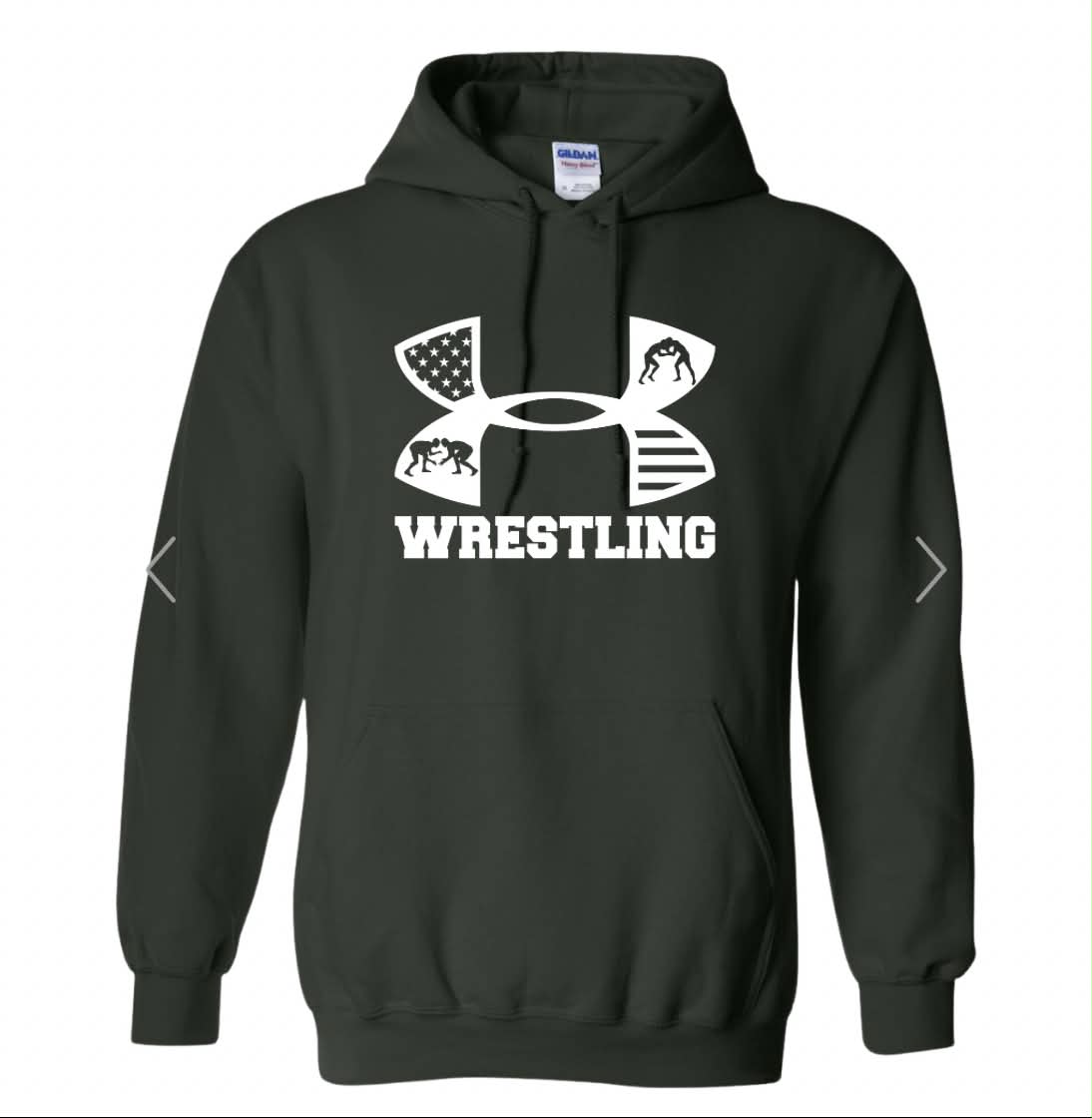 Flivver Wrestling Green & White