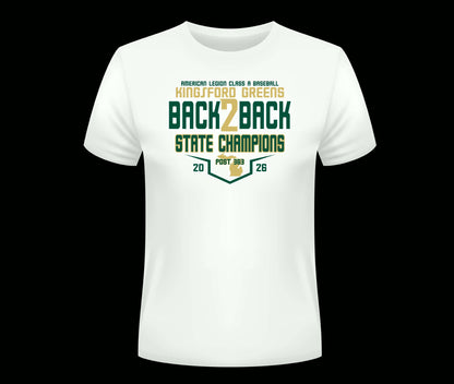 Greens Back to Back Champions
